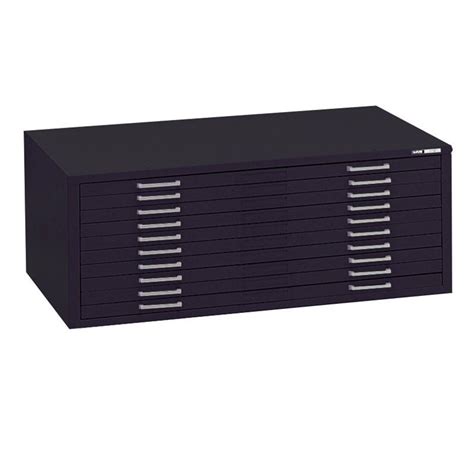 mayline steel ten drawer 41 wide flat file cabinet 7977c|Mayline 797xC C.